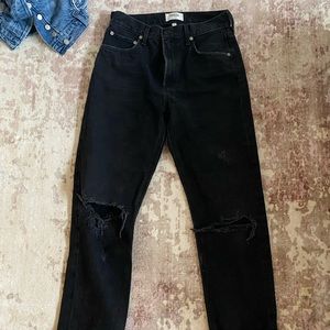 Agolde Black Jeans